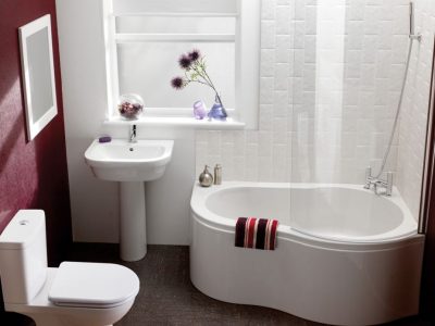 Bathroom Renovation idea to transform a small bathroom into a new one
